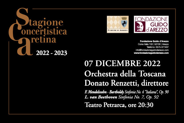 Orchestra della Toscana diretta dal Maestro Donato Renzetti