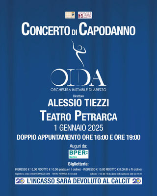 Concerto di Capodanno 2025 - OIDA Direttore Alessio Tiezzi